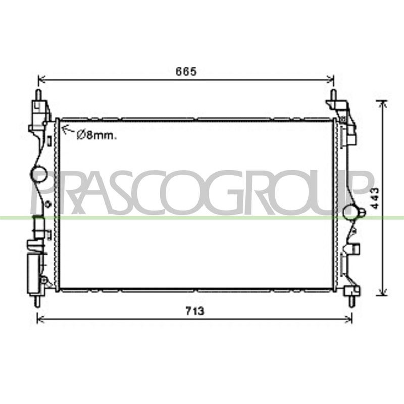Radiatore acqua - PRASCO