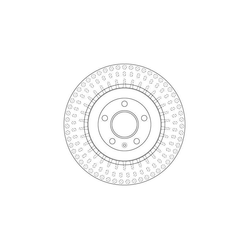 Disco freno asse posteriore - TRW