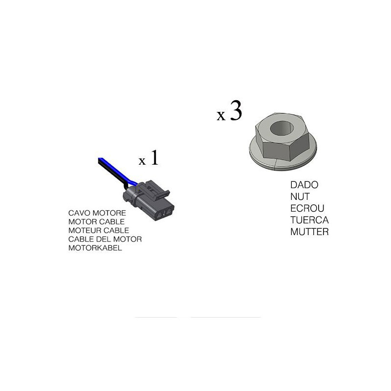 Alzacristalli posteriore - ELECTRIC LIFE