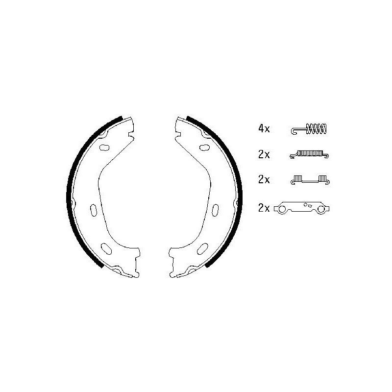 Ganasce freno - BOSCH