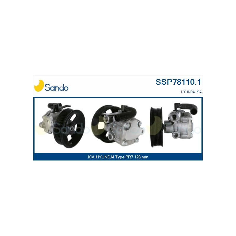 Pompa idraulica servosterzo - SANDO