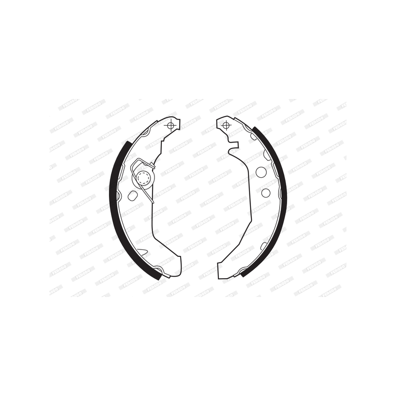 Ganasce freno - FERODO