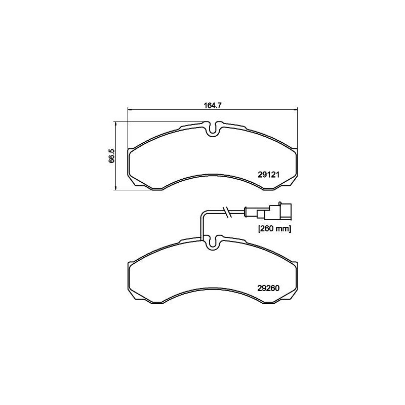 Pastiglie freno asse anteriore - HELLA