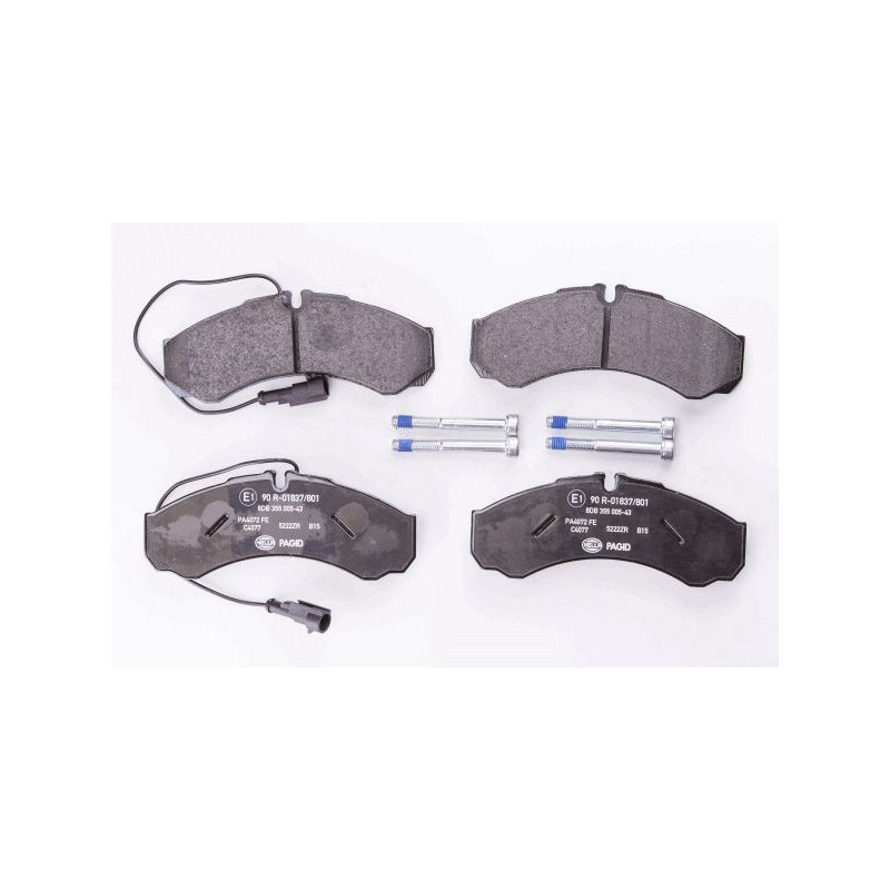 Pastiglie freno asse anteriore - HELLA