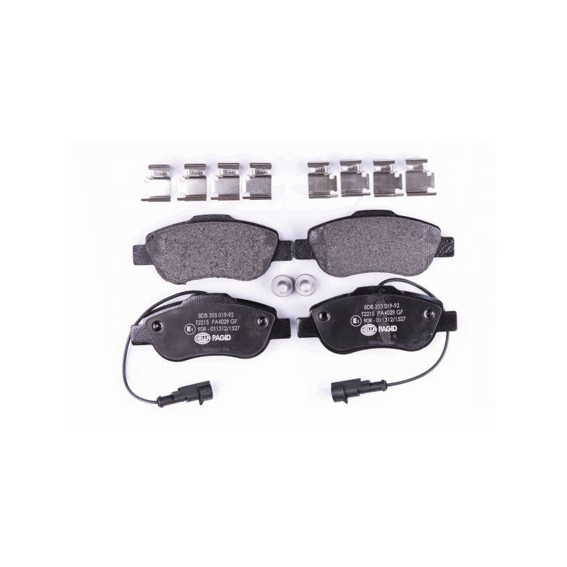 Pastiglie freno asse anteriore - HELLA