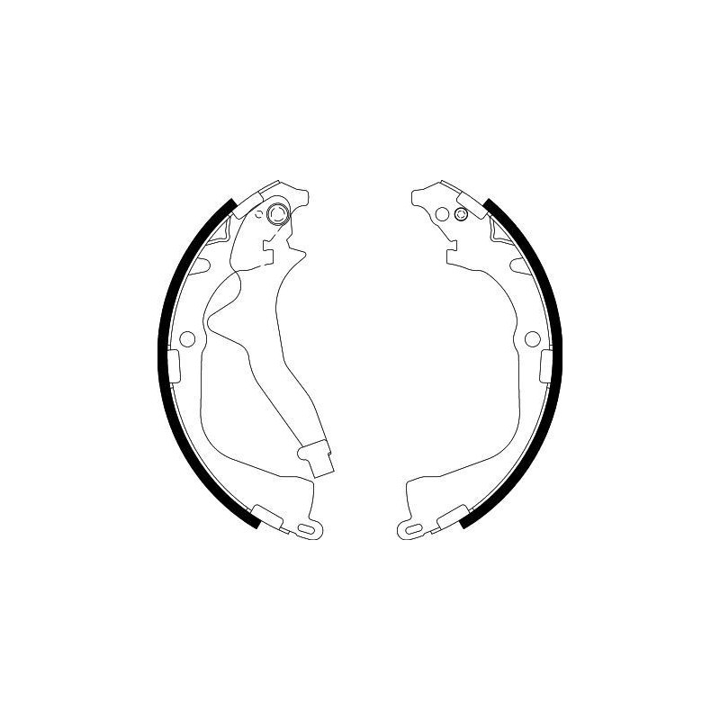 Ganasce freno - HELLA