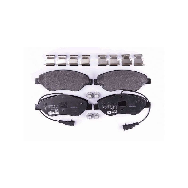 Pastiglie freno asse anteriore - HELLA