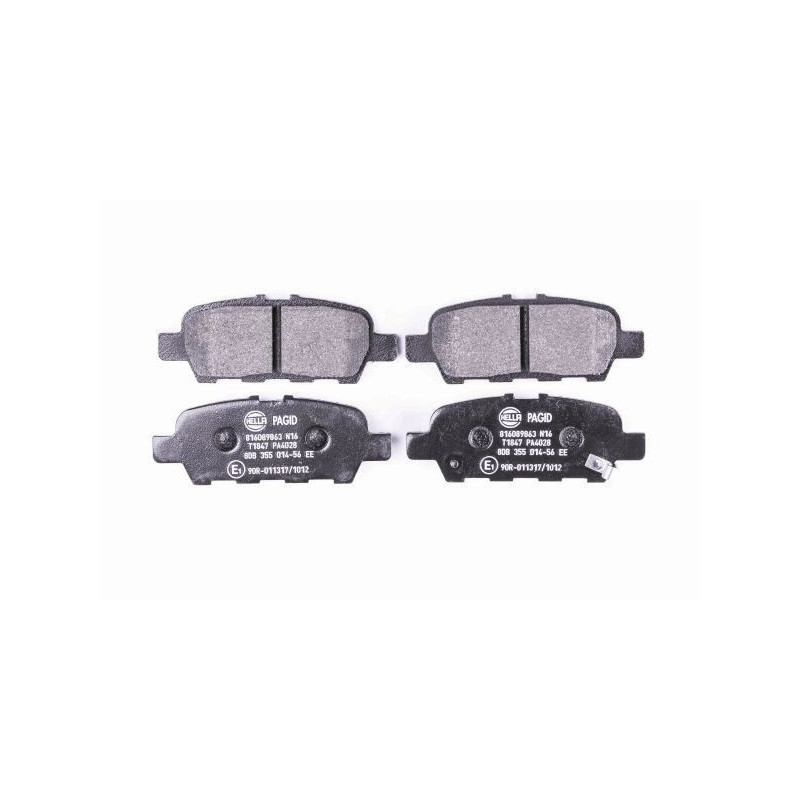 Pastiglie freno asse posteriore - HELLA