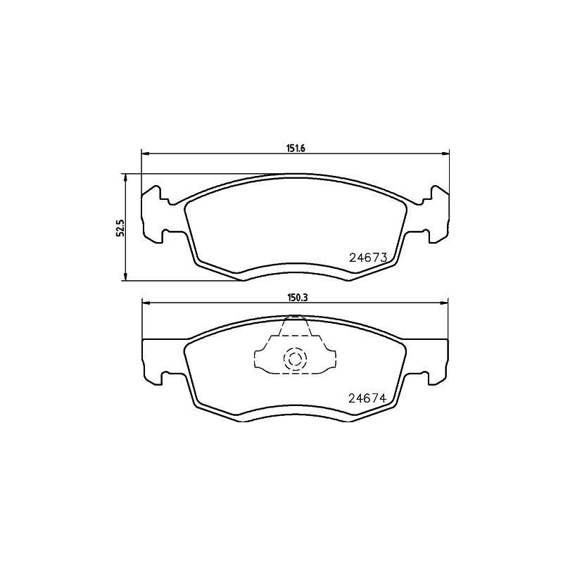 Pastiglie freno asse anteriore - HELLA
