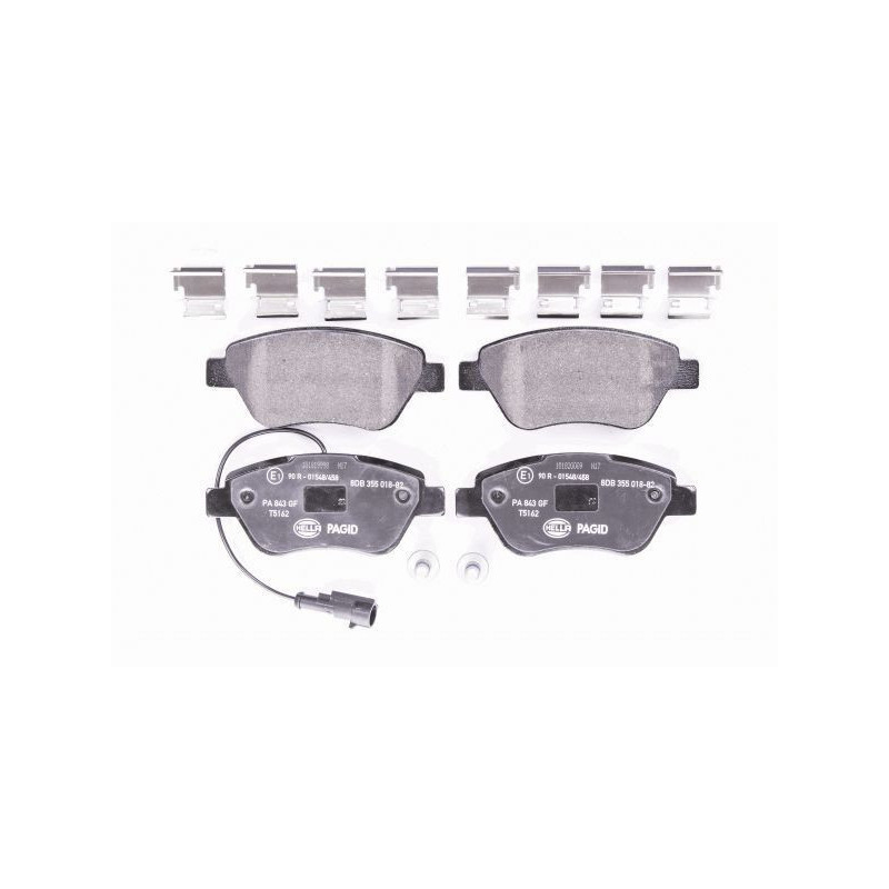 Pastiglie freno asse anteriore - HELLA