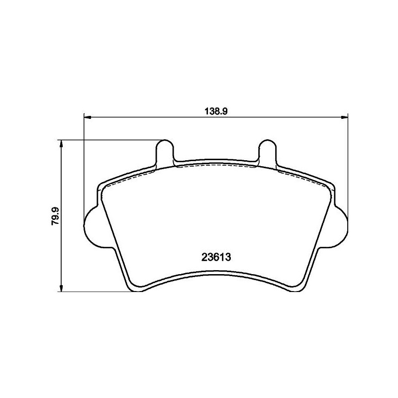 Pastiglie freno asse anteriore - HELLA