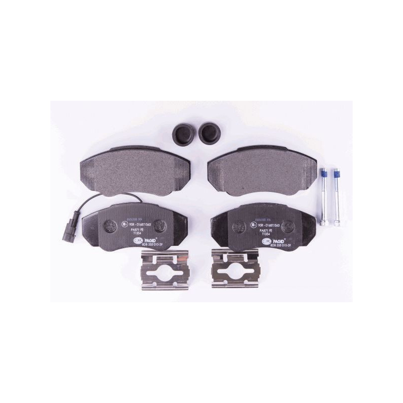 Pastiglie freno asse anteriore - HELLA