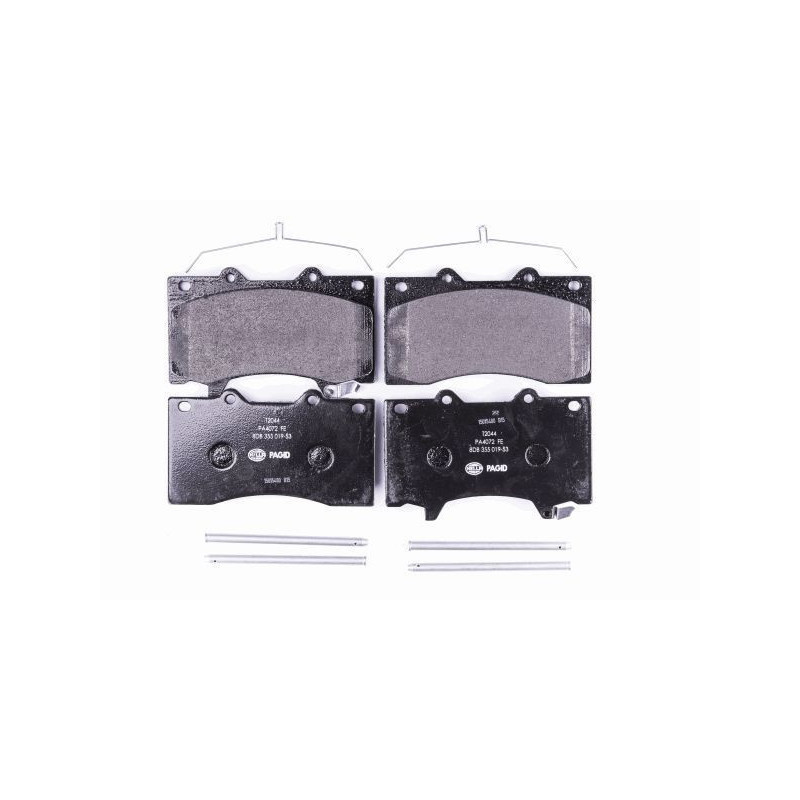 Pastiglie freno asse anteriore - HELLA