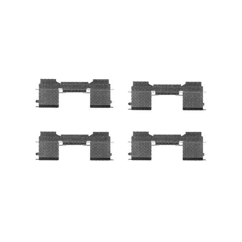 Pastiglie freno asse anteriore - HELLA