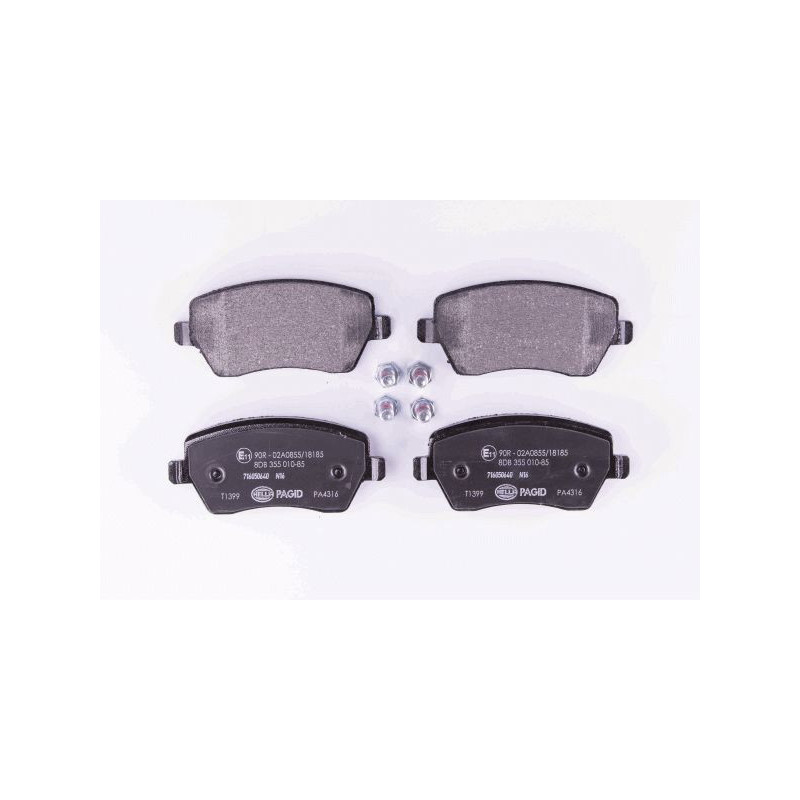 Pastiglie freno asse anteriore - HELLA