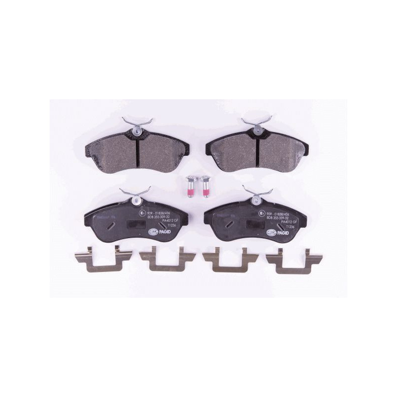 Pastiglie freno asse anteriore - HELLA