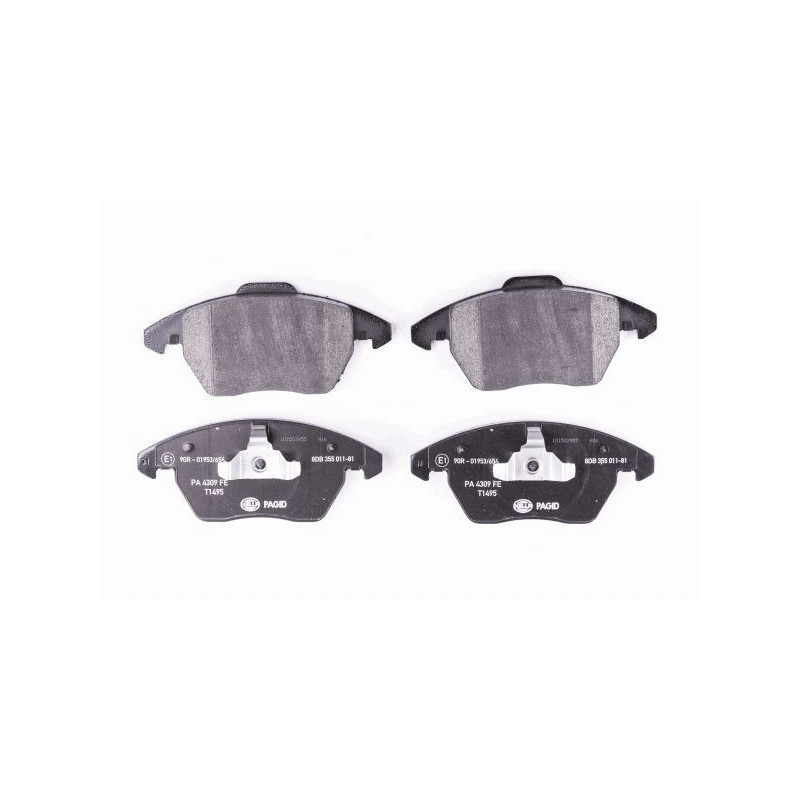 Pastiglie freno asse anteriore - HELLA