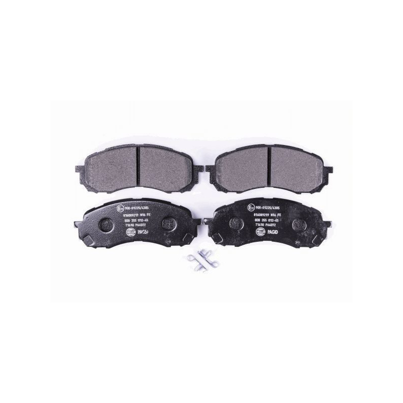 Pastiglie freno asse anteriore - HELLA