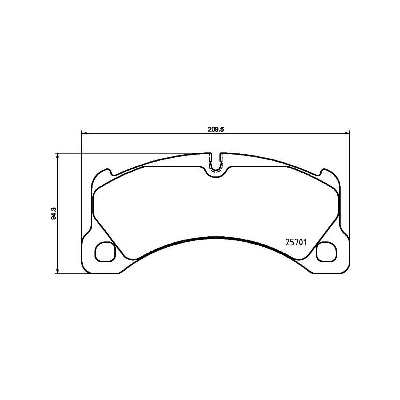 Pastiglie freno asse anteriore - HELLA