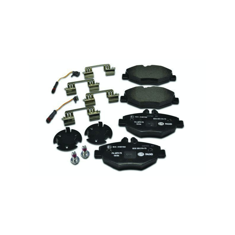 Pastiglie freno asse anteriore - HELLA