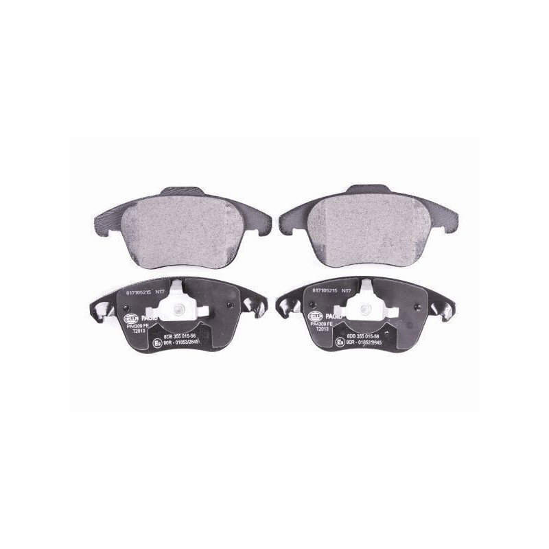 Pastiglie freno asse anteriore - HELLA