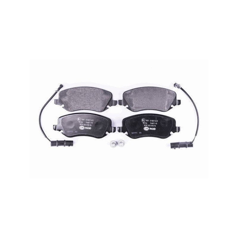 Pastiglie freno asse anteriore - HELLA