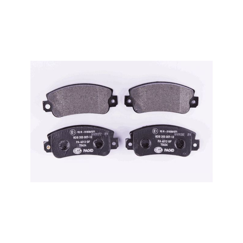 Pastiglie freno asse anteriore - HELLA