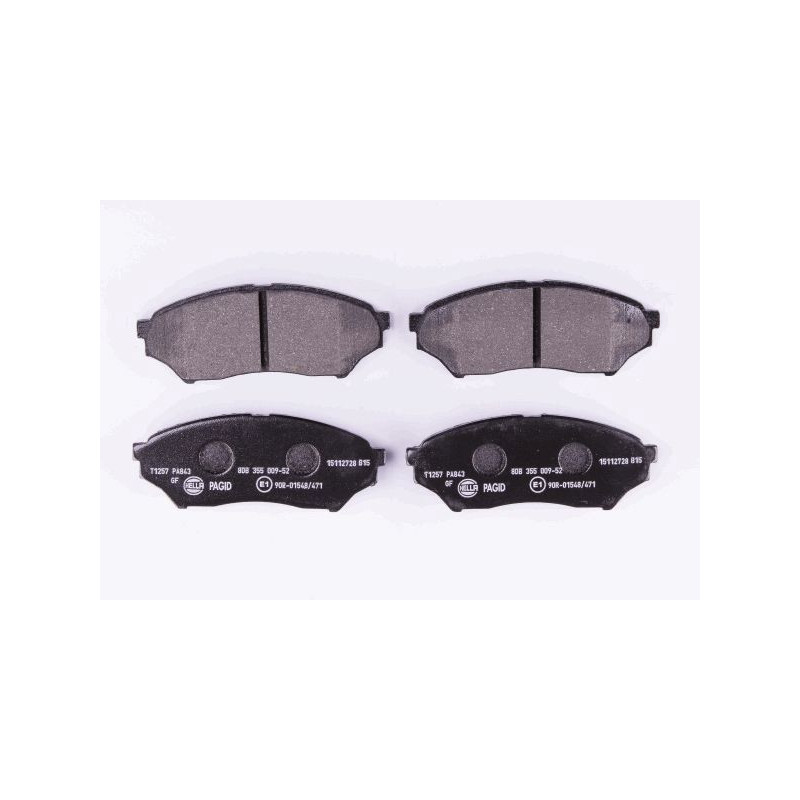 Pastiglie freno asse anteriore - HELLA