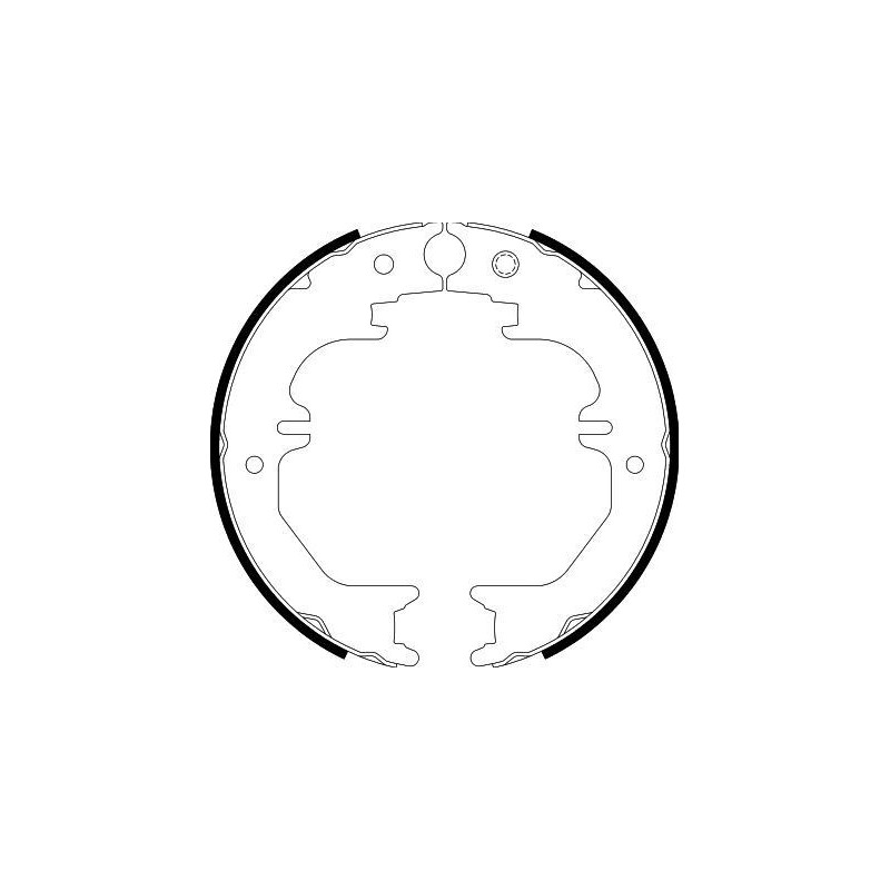 Ganasce freno - HELLA