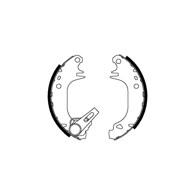 Ganasce freno - HELLA