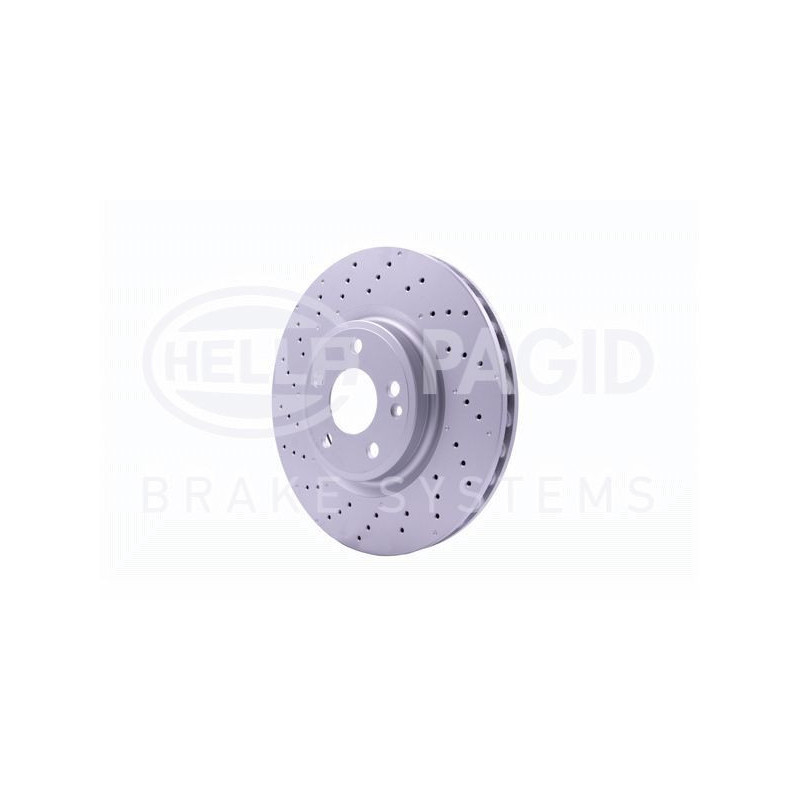 Disco freno asse anteriore - HELLA