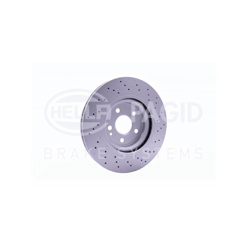 Disco freno asse anteriore - HELLA