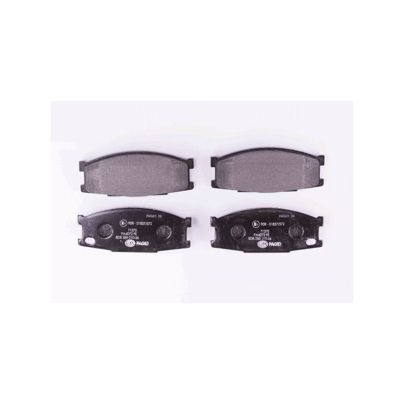 Pastiglie freno asse anteriore - HELLA