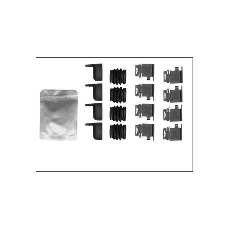 Pastiglie freno asse posteriore - HELLA