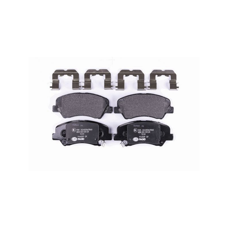 Pastiglie freno asse anteriore - HELLA