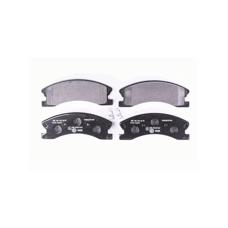 Pastiglie freno asse anteriore - HELLA