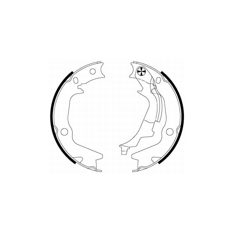 Ganasce freno - HELLA