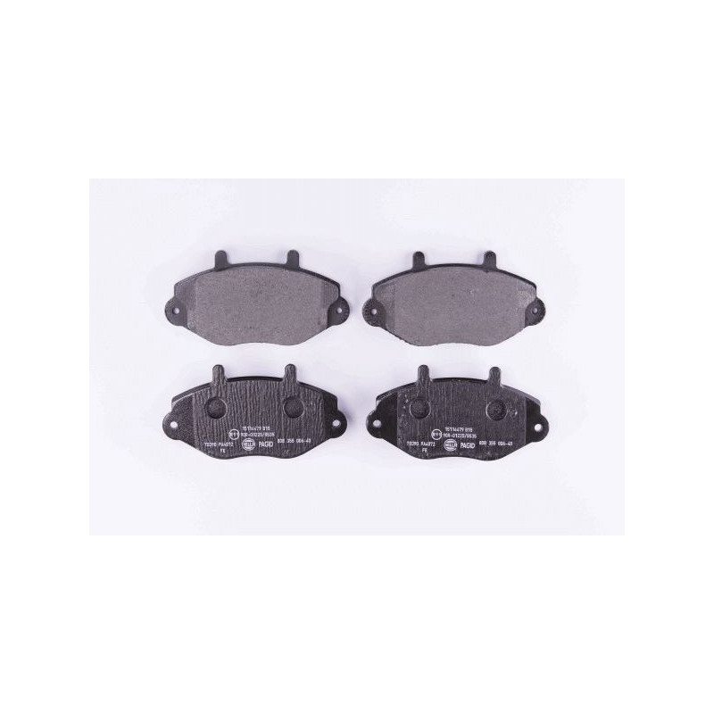 Pastiglie freno asse anteriore - HELLA