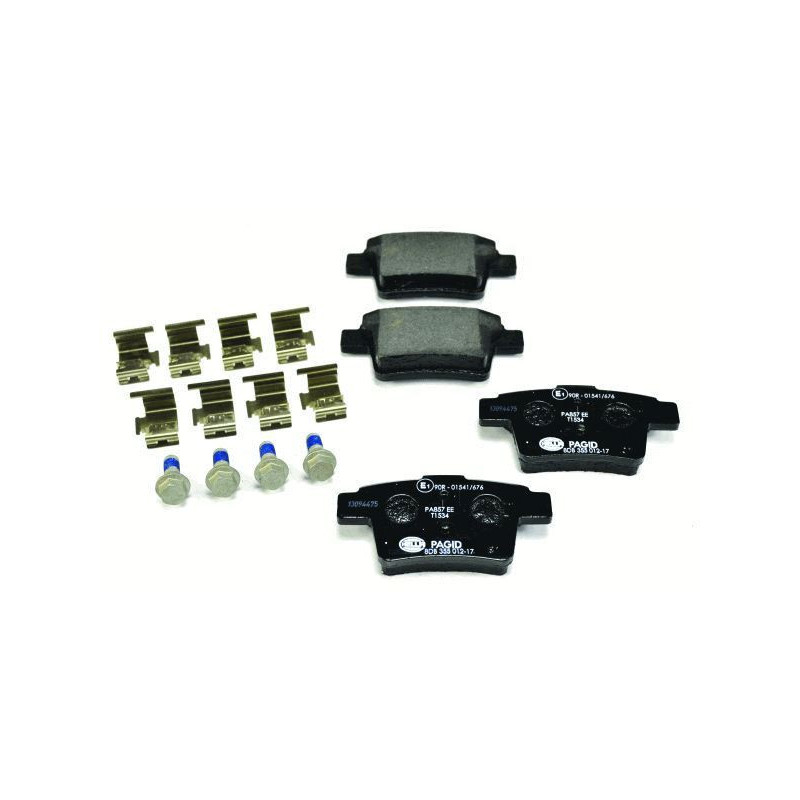 Pastiglie freno asse posteriore - HELLA