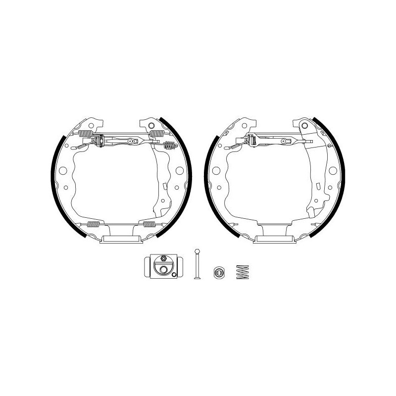 Ganasce freno - HELLA