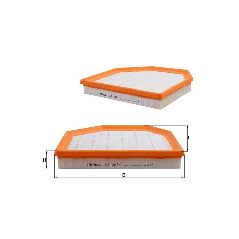 Filtro aria - MAHLE