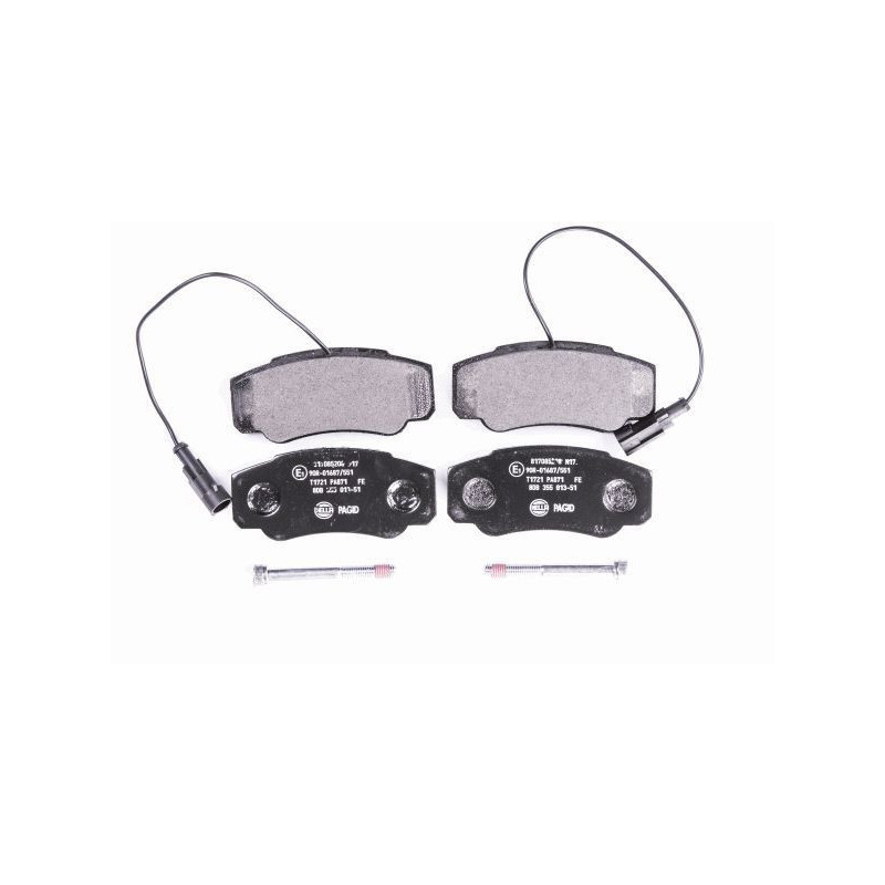 Pastiglie freno asse posteriore - HELLA