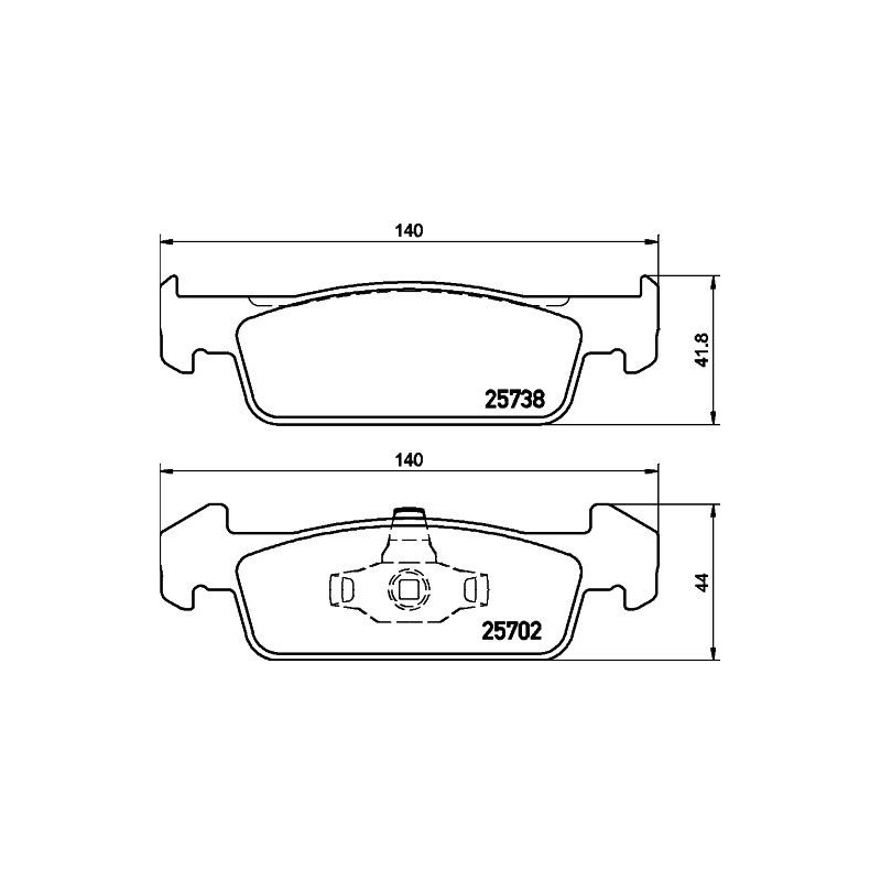 Pastiglie freno asse anteriore - HELLA