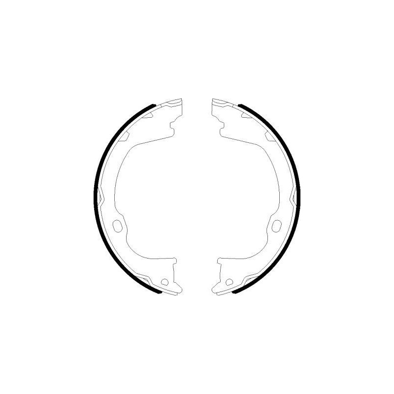 Ganasce freno - HELLA