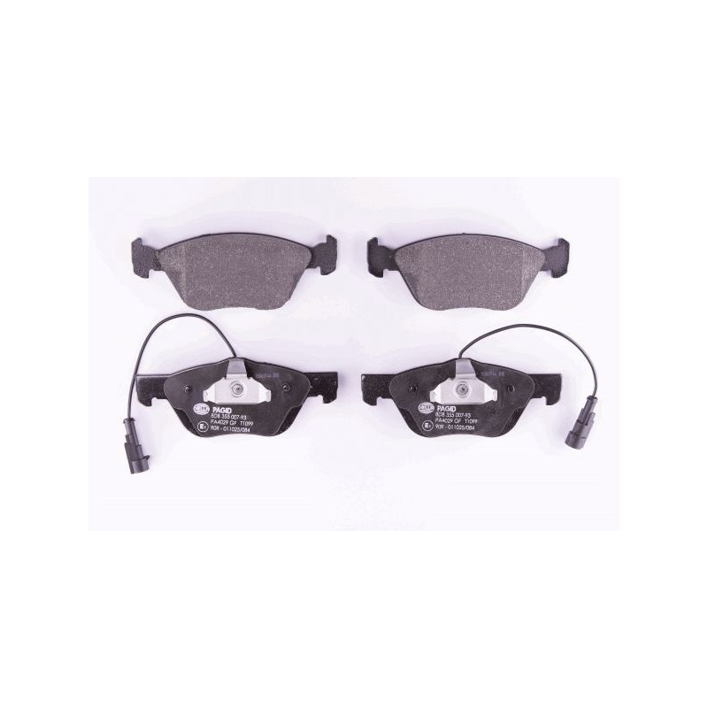 Pastiglie freno asse anteriore - HELLA