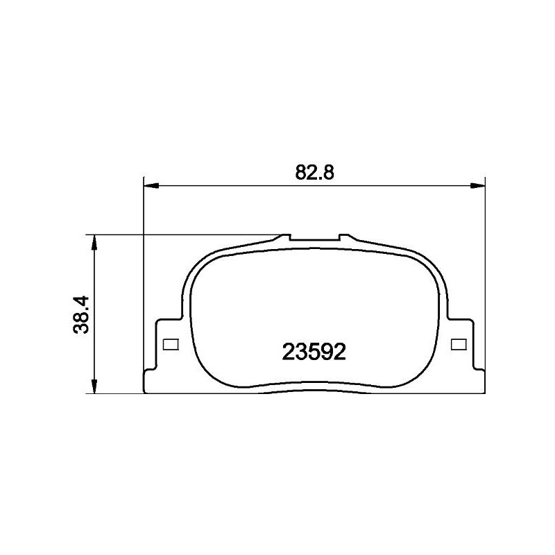 Pastiglie freno asse anteriore - HELLA