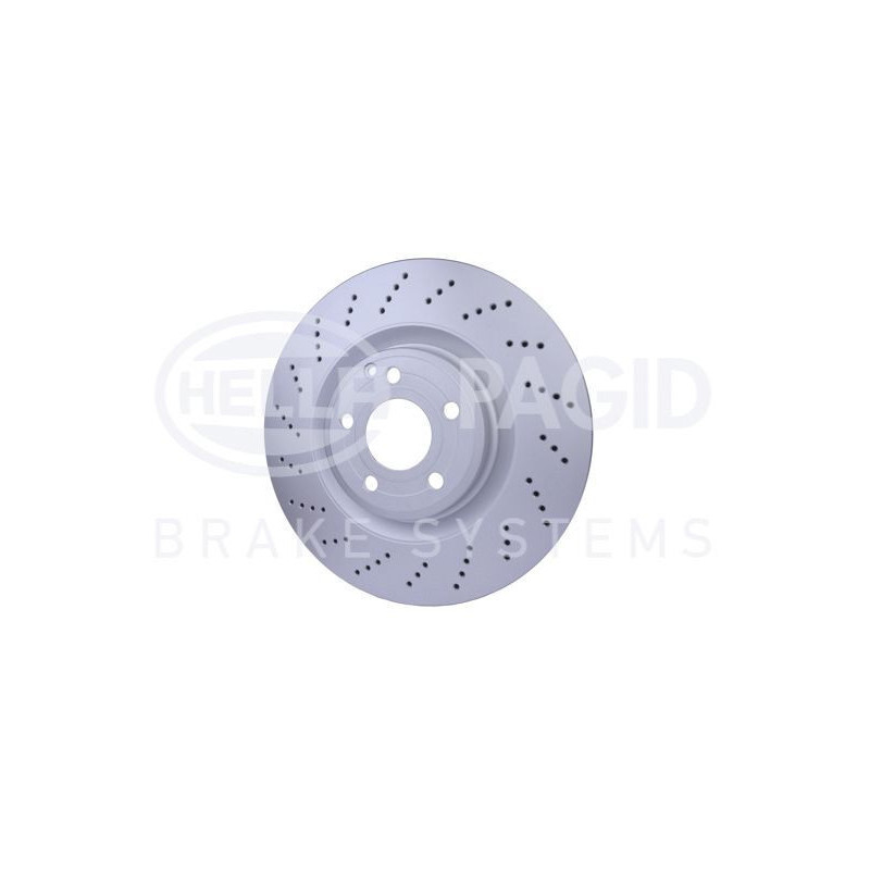 Disco freno asse anteriore - HELLA