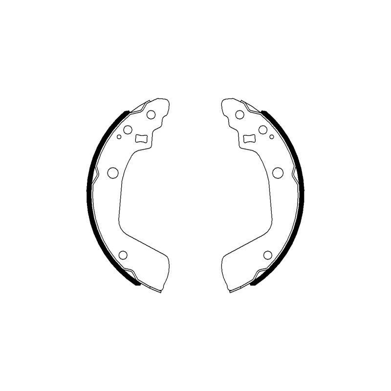 Ganasce freno - HELLA