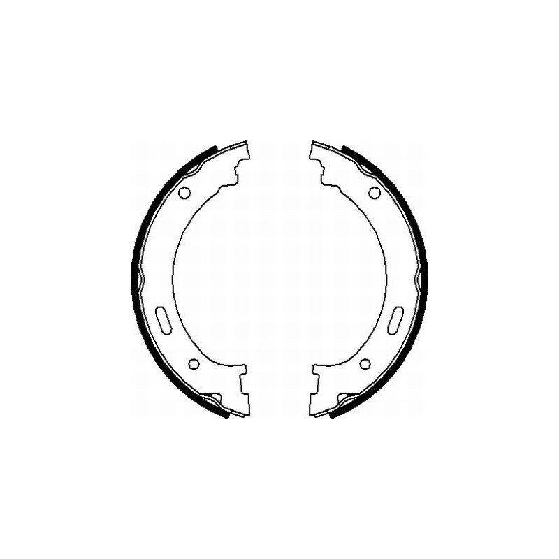 Ganasce freno - HELLA