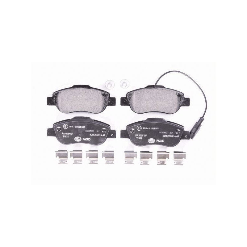 Pastiglie freno asse anteriore - HELLA